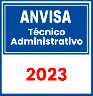 ANVISA (Técnico Administrativo) Pré-Edital 2023