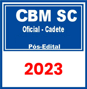 CBM SC (Oficial - Cadete) Pós Edital 2023