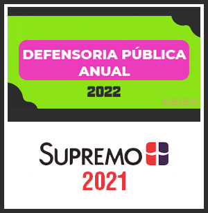 Curso (Defensoria Pública Estadual) - Supremo 2022