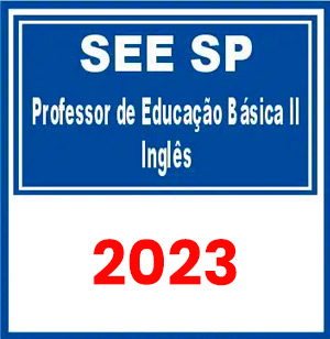 SEE SP (Professor de Educação Básica II – Inglês) Pré Edital 2023