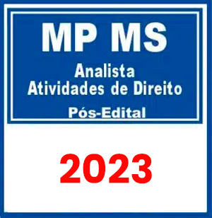 MP MS (Analista - Atividade de Direito) Pós Edital 2023